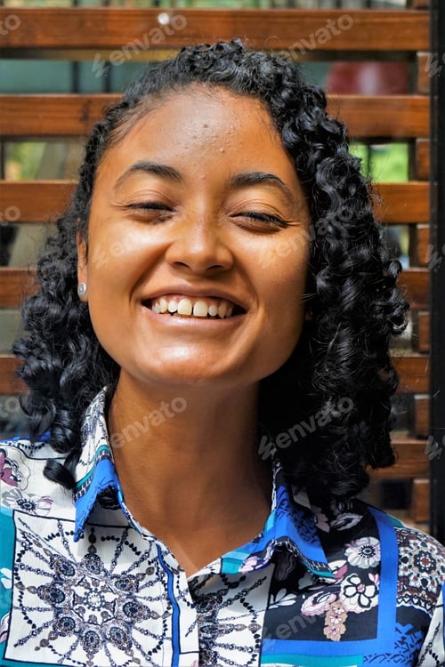 Preview: Diverse, Woman, Black, Girl, Smile, Smiling