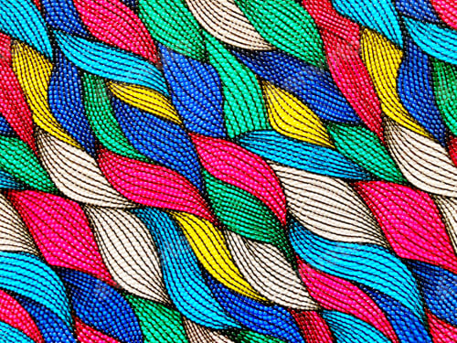 Preview: Bright and colorful patterned background