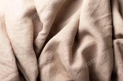 Preview: Beige linen fabric