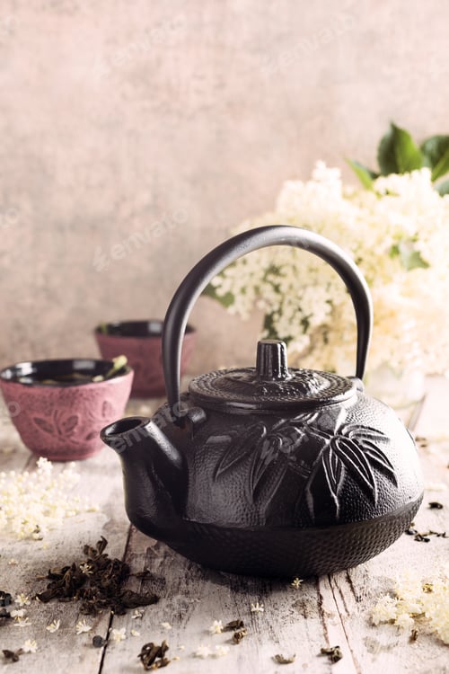 Preview: Green tea with elder flower