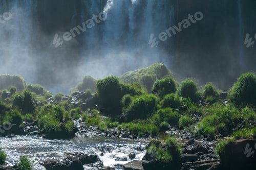 Preview: Iguazu Falls is a series of waterfalls on the border of Brazil and Argentina