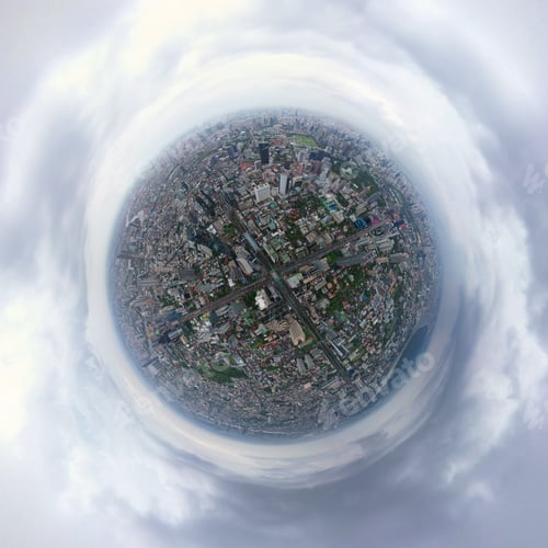 Preview: Bangkok Downtown. Thailand. Financial district and business in urban city in Asia.