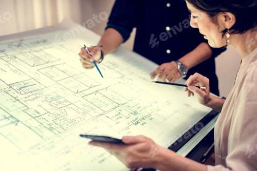 Preview: Diverse business people working