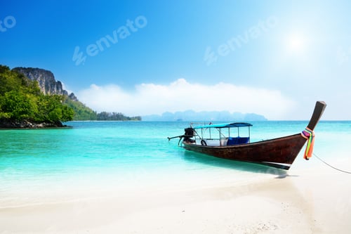 Preview: Long Boat And Poda Island In Thailand