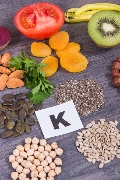 Preview: Various ingredients as source natural minerals, potassium, vitamin K and fiber. Healthy eating