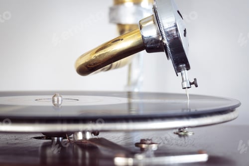 Preview: Turntable needle from a phonograph