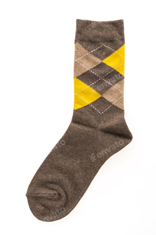 Preview: Pair of sock isolated