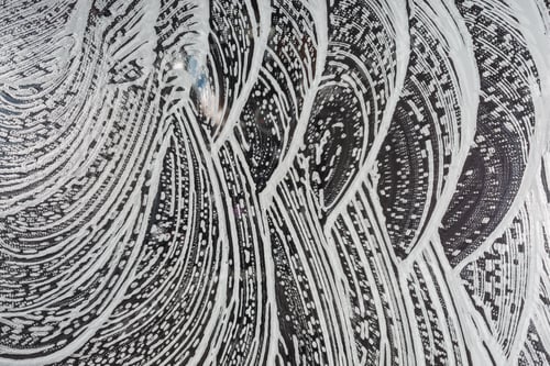 Preview: Drops- Liquid Foam. Fluid Aqua- Abstract Pattern Nature. Background- Cleansing Wash. Shampoo