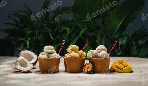 Preview: Vegan tropical ice cream