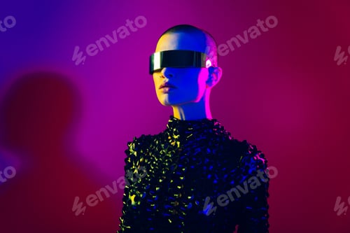 Preview: Beautiful woman with stylish clothes