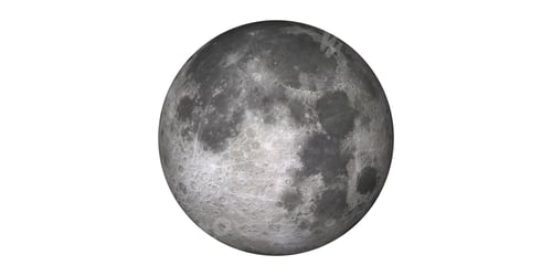 Preview: Moon full and new in outer space
