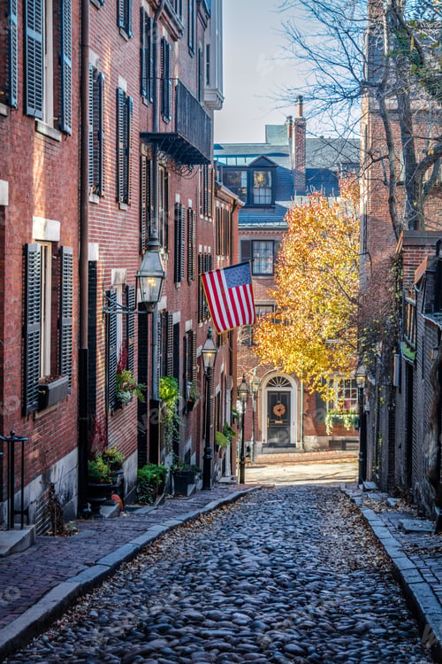 Preview: Acorn Street - Boston, Massachusetts, USA