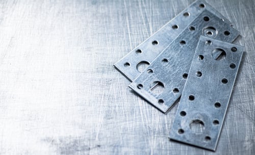 Preview: Metal plates for fastening wood.