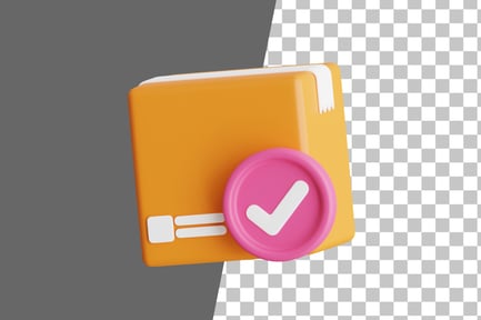 Preview: Delivery Complete 3D Icon