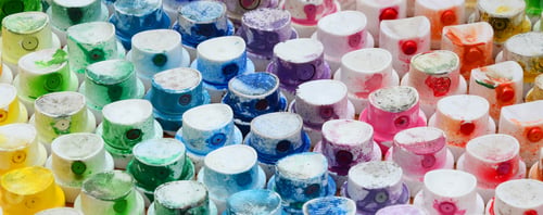 Preview: A pattern from a many nozzles from a paint sprayer for drawing graffiti