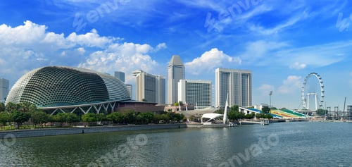 Preview: Singapore skyline