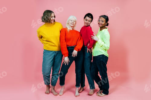 Preview: Group of multiethnic women
