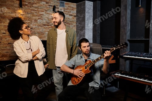 Preview: Harmonious creations: musicians crafting melodies