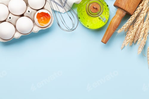 Preview: Cooking utensils and ingredients