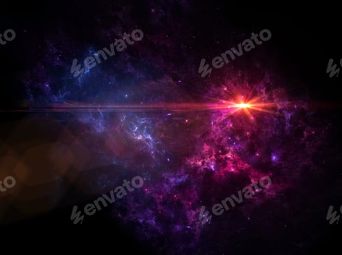 Preview: supermassive star, galaxy, cosmos, physical, science fiction wallpaper. Deep space.