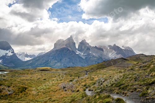 Preview: Torres del Paine National Park near Salto Grande - Patagonia, Chile