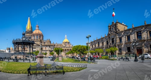 Preview: Guadalajara Cathedral and State Government Palace - Guadalajara, Jalisco, Mexico