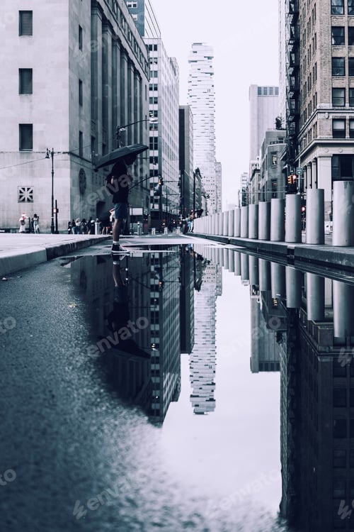 Preview: Rainy day in New York city