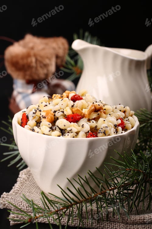 Preview: Kutia. Traditional Christmas sweet meal