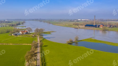 Preview: River Lek aerial view
