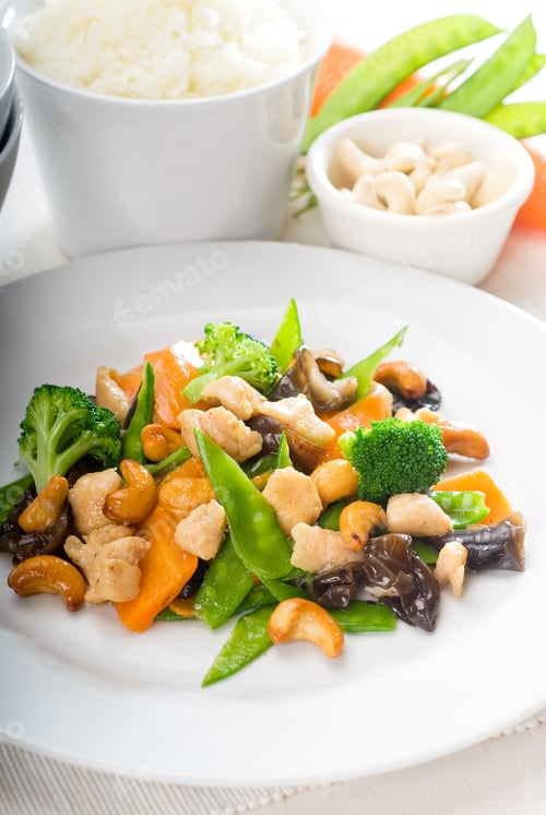 Preview: chicken and vegetables