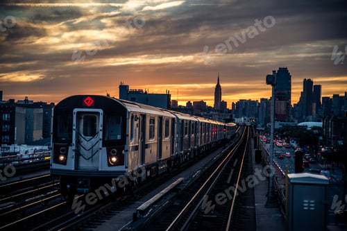 Preview: Subway train in New York