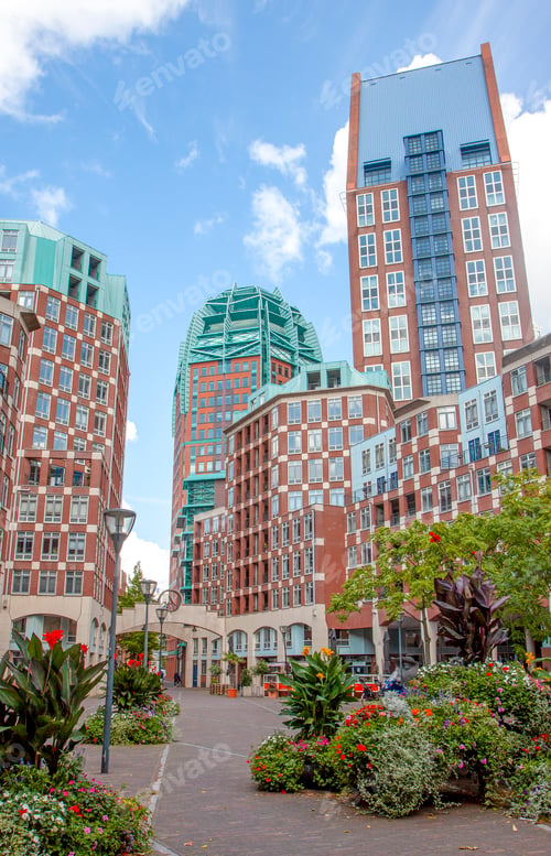 Preview: Modern urban architecture in the Hague the Netherlands