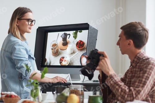 Preview: Colleagues working