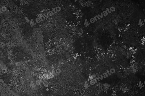 Preview: Black cracked textured surface with grunge abstract pattern