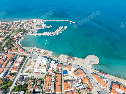 Preview: Izmir Cesme Turkey, February 20, 2024, Ilica is a popular tourism center