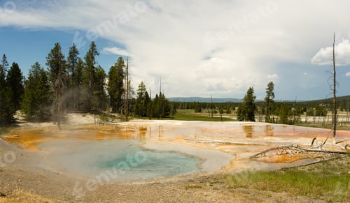 Preview: Hot Mineral Springs Bubble and Boil Yellowstone National Park