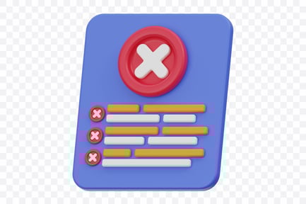 Preview: Rejected Document Notice