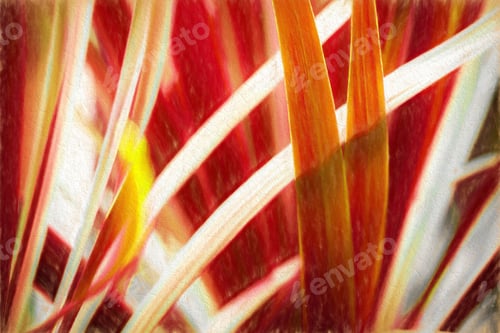 Preview: Seamless texture of red leaves for wallpaper or background