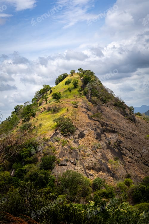 Preview: Hill with clouds