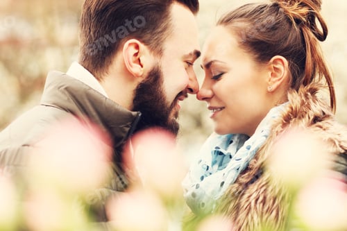 Preview: Romantic couple with flowers