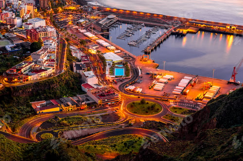 Preview: Santa Cruz city on La Palma island