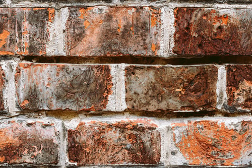 Preview: Red brick wall with cement joints background