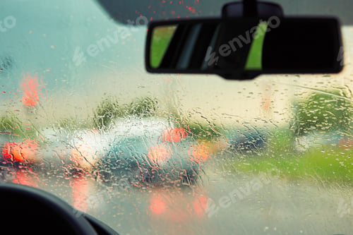 Preview: Rainy day on the road