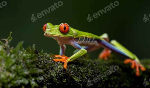 Preview: Red-eyed Tree Frog in Costa Rica