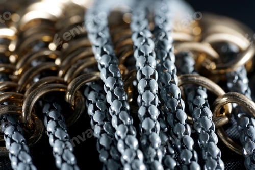 Preview: Closeup shot of costume jewelry