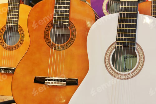 Preview: Classical Guitar Body Closeup