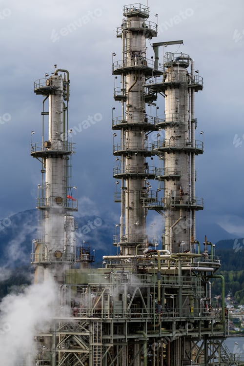 Preview: Oil Refinery Plant in Burnaby, Vancouver