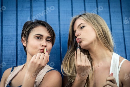 Preview: Two girls playing