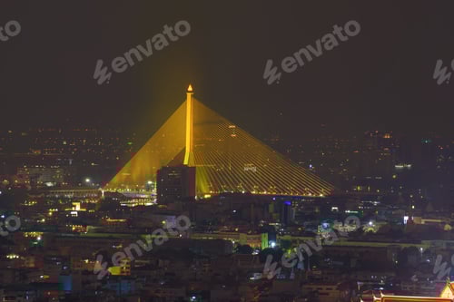 Preview: Bangkok Downtown. Thailand. Financial district and business in urban city in Asia.