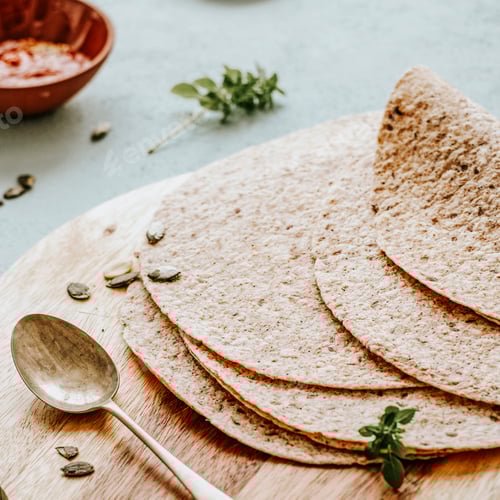 Preview: Homemade tortilla bread